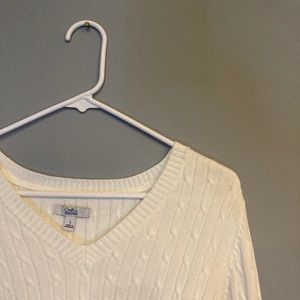 White sweater